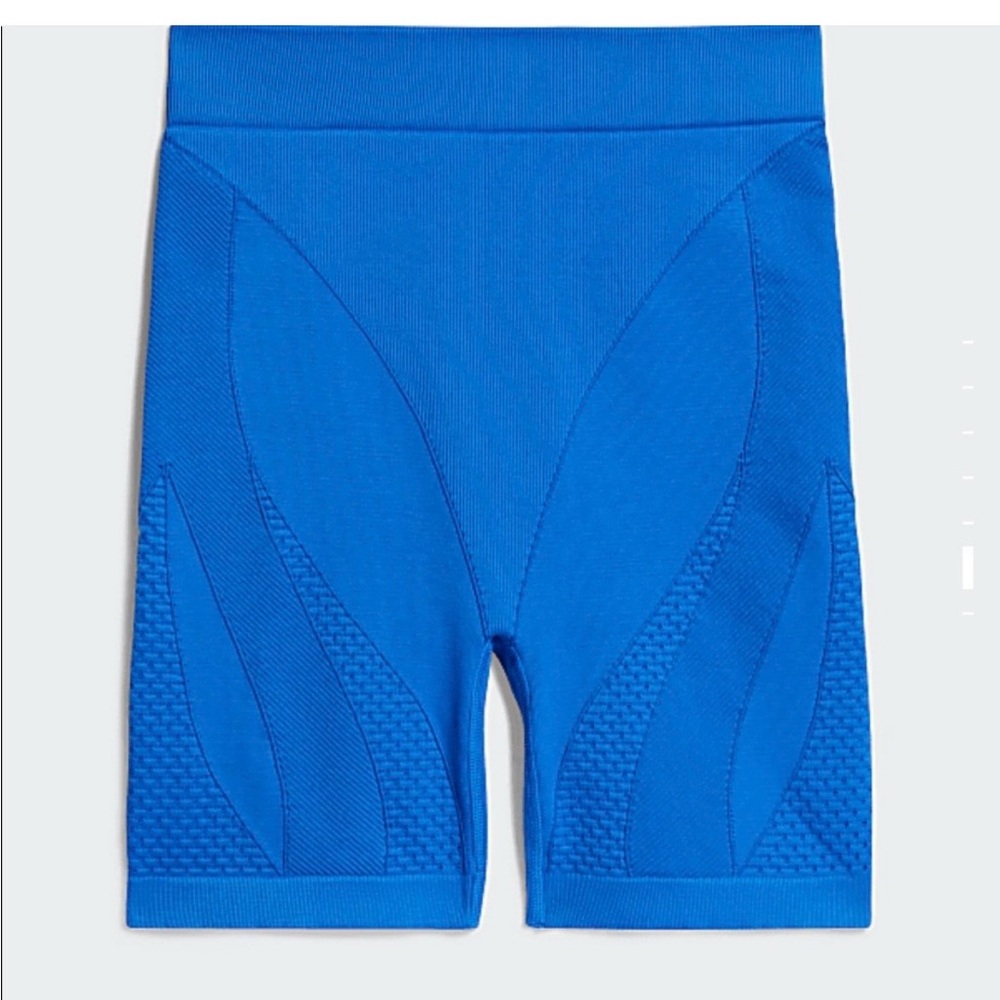 Ivy Park X Adidas Vibrant Blue Women's High-Waist work out Shorts